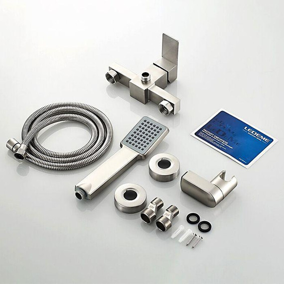 Смеситель для ванны Ledeme L72033, нержавеющая сталь фото 9