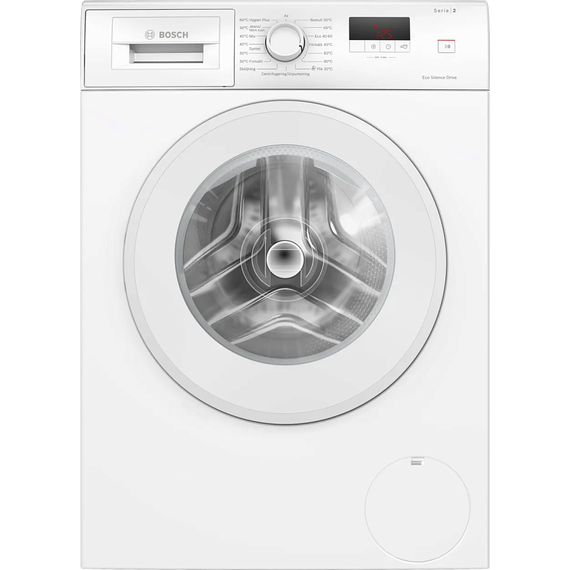 Стиральная машина Bosch Serie 2 WGE02400SN с английской панелью, цвет белый фото 