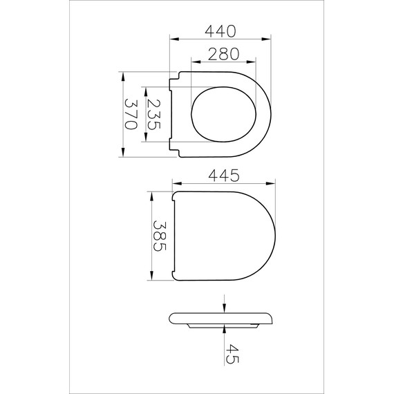 Сиденье с крышкой для унитаза Vitra Liquid микролифт 137-003-009 - 2 Сиденье с крышкой для унитаза Vitra Liquid микролифт 137-003-009 фото 2