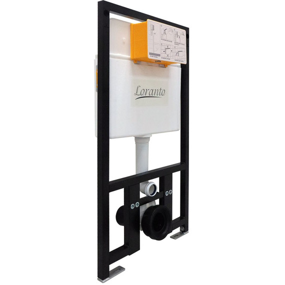 Инсталляция Loranto Prestige 4551 с подвесным унитазом Uno AZ-2380 - 2 Инсталляция Loranto Prestige 4551 с подвесным унитазом Uno AZ-2380 фото 2