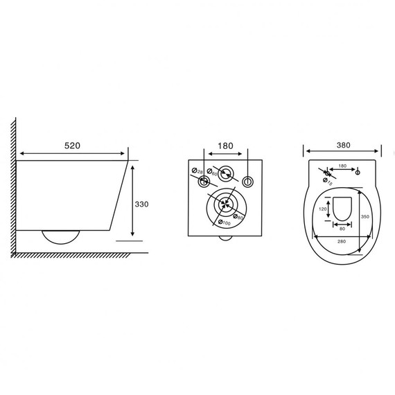 Унитаз подвесной безободковый Abber Bequem AC1127 с крышкой микролифт (система смыва Торнадо и струйный смыв) - 9 Унитаз подвесной безободковый Abber Bequem AC1127 с крышкой микролифт (система смыва Торнадо и струйный смыв) фото 9
