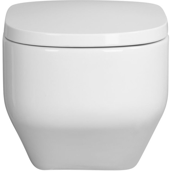 Унитаз подвесной безободковый Abber Rechteck AC1218 с крышкой микролифт (система смыва Торнадо и струйный смыв) - 2 Унитаз подвесной безободковый Abber Rechteck AC1218 с крышкой микролифт (система смыва Торнадо и струйный смыв) фото 2