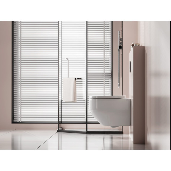 Унитаз подвесной безободковый Abber Rechteck AC1218 с крышкой микролифт (система смыва Торнадо и струйный смыв) - 4 Унитаз подвесной безободковый Abber Rechteck AC1218 с крышкой микролифт (система смыва Торнадо и струйный смыв) фото 4