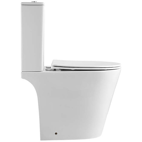 Унитаз-компакт безободковый Aquatek Либерти AQ2999T-00 с тонкой крышкой микролифт (система смыва Торнадо) фото 10