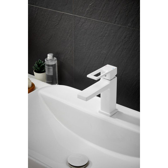 Смеситель для раковины Belz B10658-8, белый фото 12