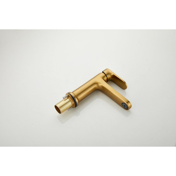 Смеситель для раковины Belz B10713-5, золото брашированное фото 18