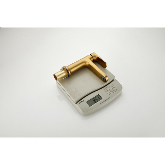 Смеситель для раковины Belz B10713-5, золото брашированное фото 22