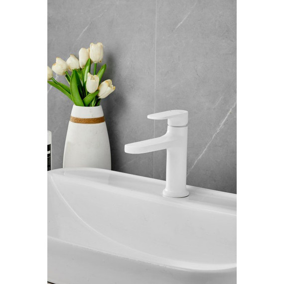 Смеситель для раковины Belz B10713-8, белый фото 11