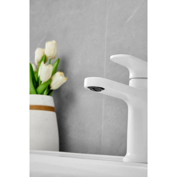 Смеситель для раковины Belz B10713-8, белый фото 18