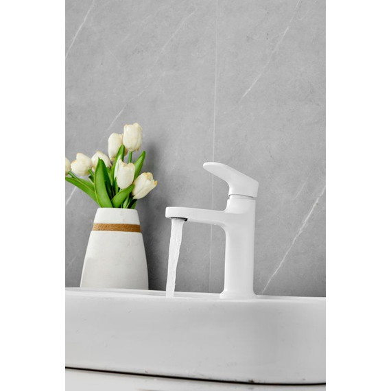 Смеситель для раковины Belz B10713-8, белый фото 19