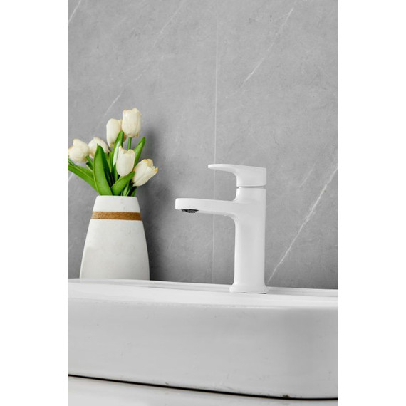 Смеситель для раковины Belz B10713-8, белый фото 21