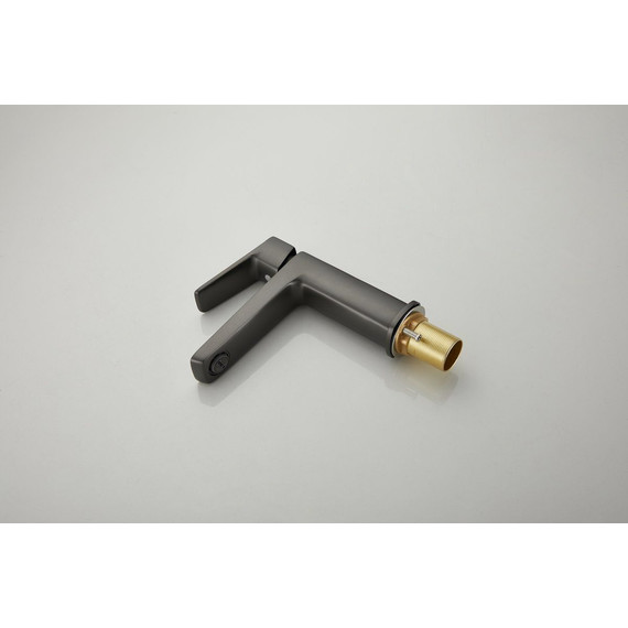 Смеситель для раковины Belz B10715-3, оружейная сталь фото 14