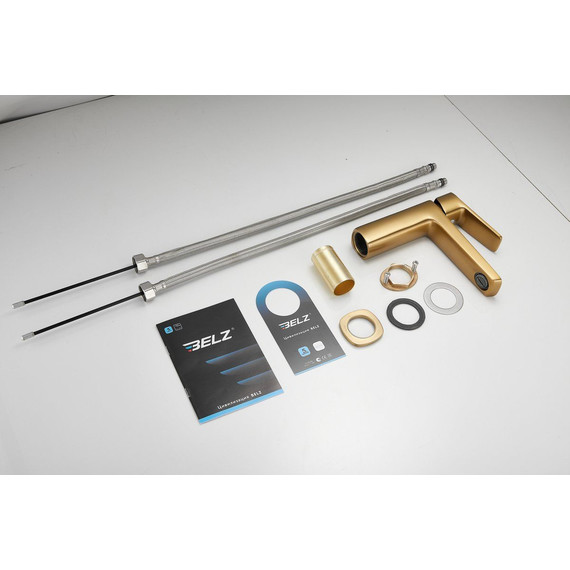 Смеситель для раковины Belz B10715-5, золото фото 20