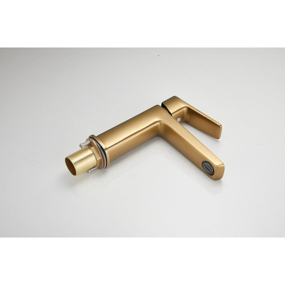 Смеситель для раковины Belz B10715-5, золото фото 9