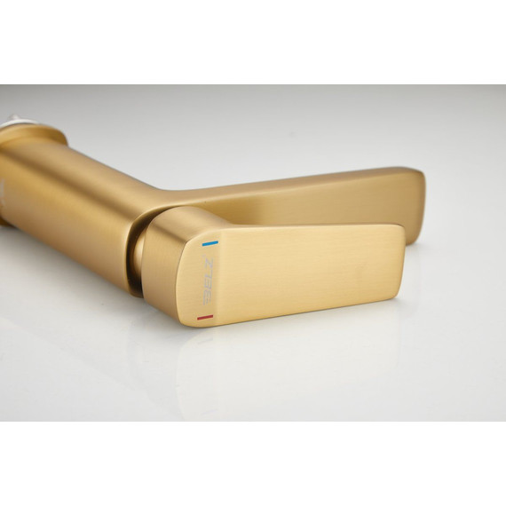 Смеситель для раковины Belz B10715-5, золото фото 11