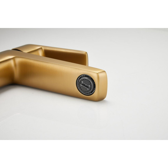 Смеситель для раковины Belz B10715-5, золото фото 16