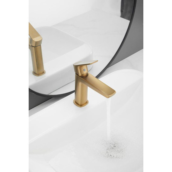 Смеситель для раковины Belz B10715-5, золото фото 4