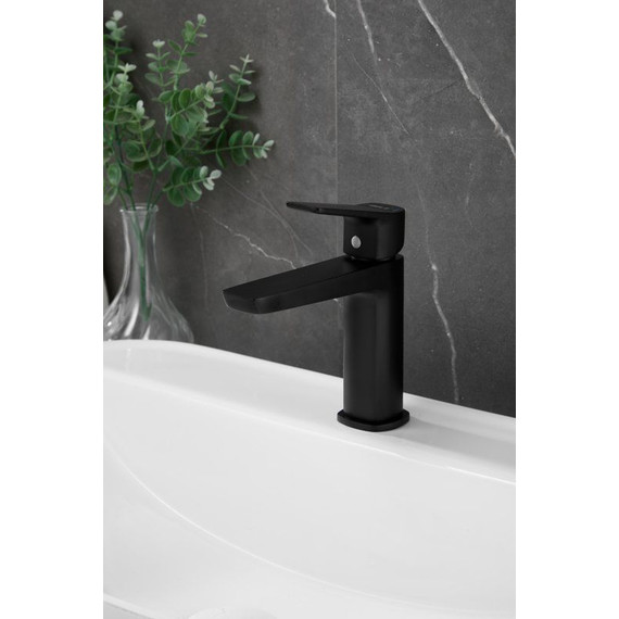 Смеситель для раковины Belz B10715-7, чёрный фото 6