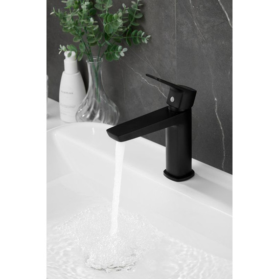 Смеситель для раковины Belz B10715-7, чёрный фото 7