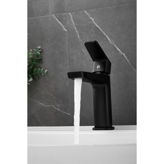 Смеситель для раковины Belz B10715-7, чёрный фото 12