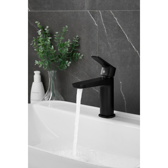 Смеситель для раковины Belz B10715-7, чёрный фото 2