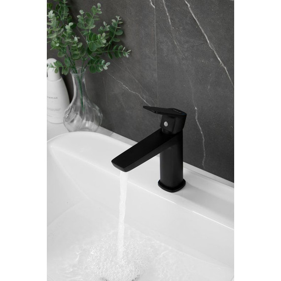 Смеситель для раковины Belz B10715-7, чёрный фото 4