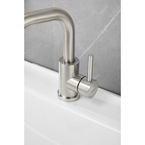 Смеситель для раковины Belz B10809-1, сатин фото 9