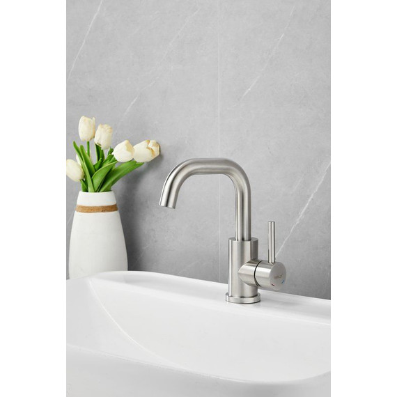 Смеситель для раковины Belz B10809-1, сатин фото 17