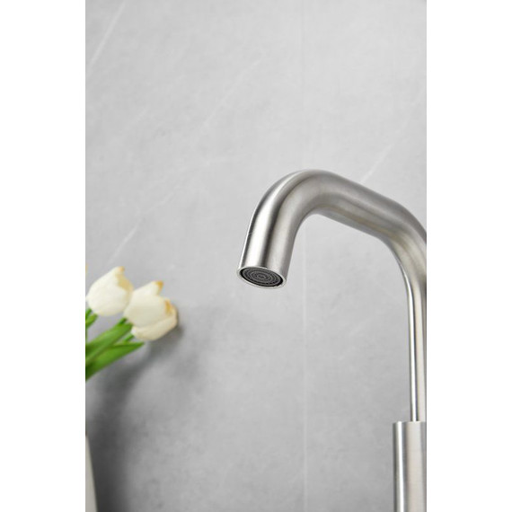 Смеситель для раковины Belz B10809-1, сатин фото 21