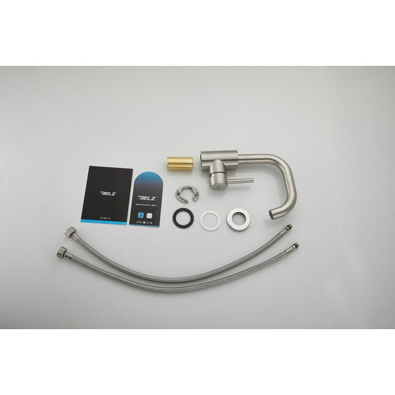 Смеситель для раковины Belz B10809-1, сатин фото 27