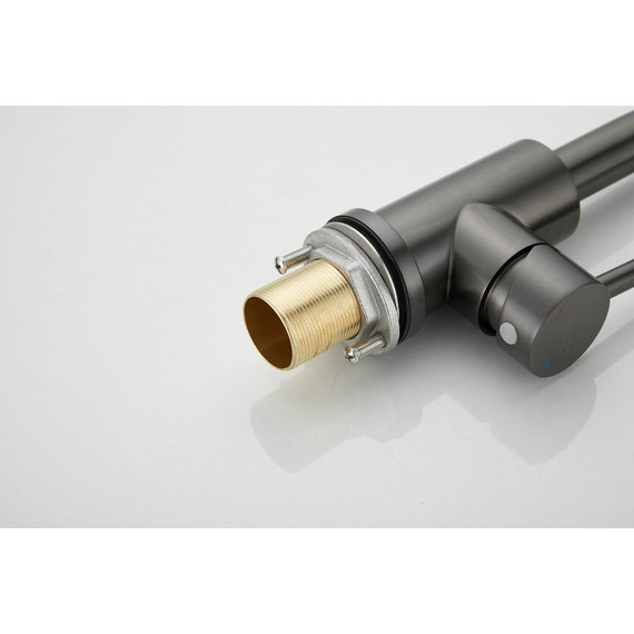 Смеситель для раковины Belz B10810-3, оружейная сталь фото 24