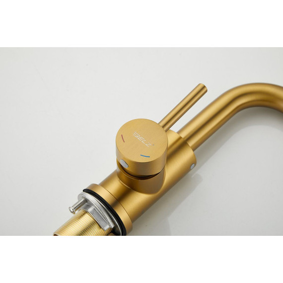 Смеситель для раковины Belz B10810-5, золото фото 22