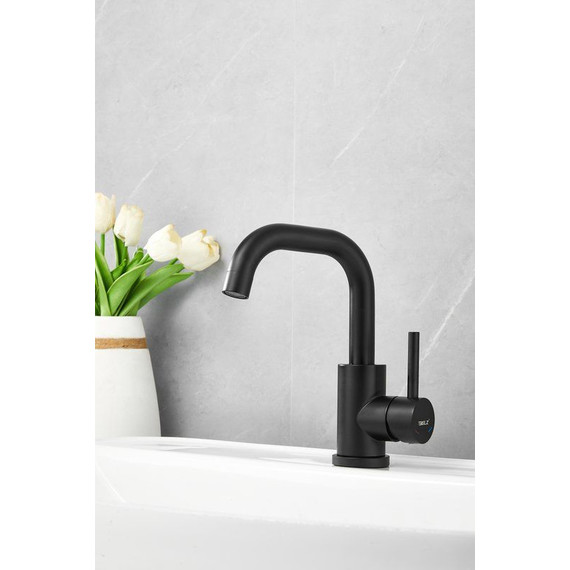 Смеситель для раковины Belz B10810-7, чёрный фото 10