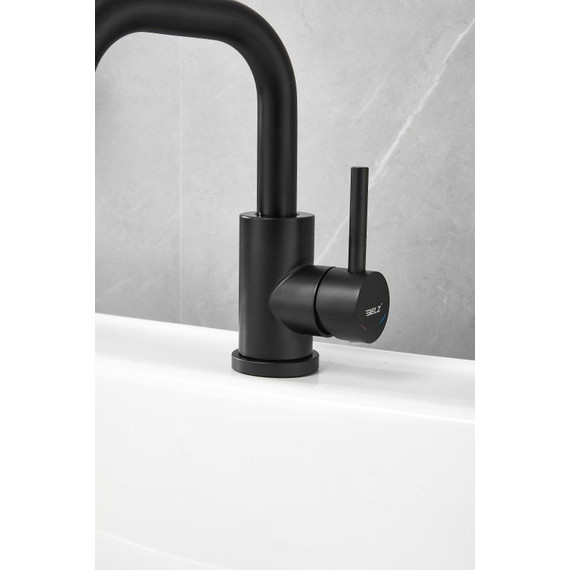 Смеситель для раковины Belz B10810-7, чёрный фото 2