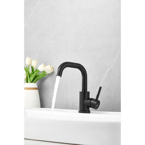 Смеситель для раковины Belz B10810-7, чёрный фото 3