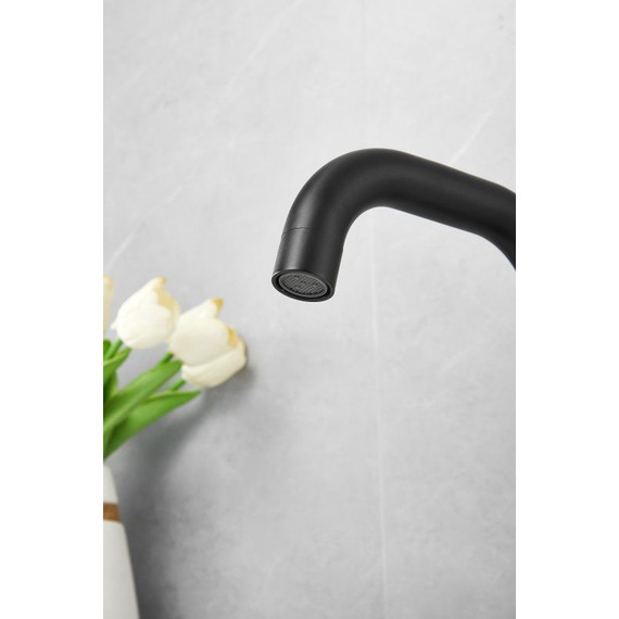 Смеситель для раковины Belz B10810-7, чёрный фото 19