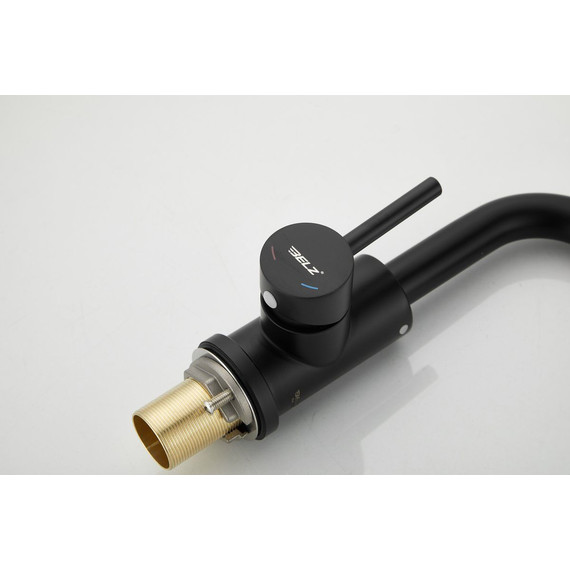 Смеситель для раковины Belz B10810-7, чёрный фото 20