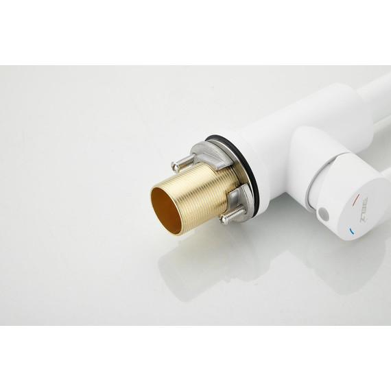 Смеситель для раковины Belz B10810-8, белый матовый фото 27