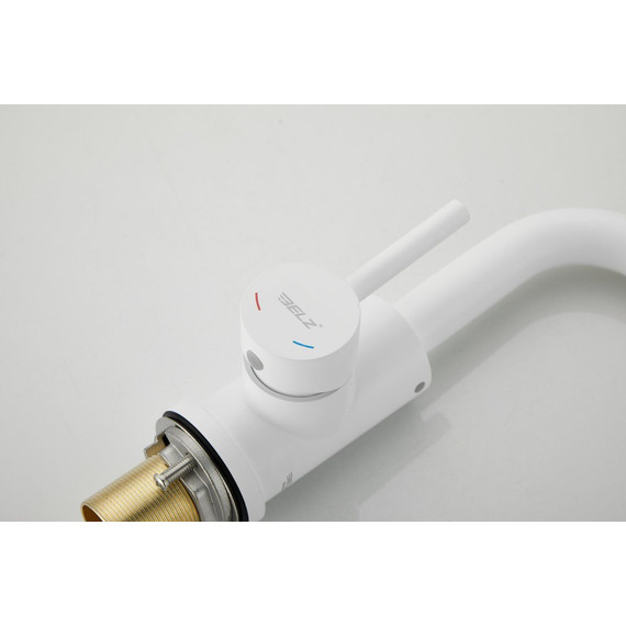 Смеситель для раковины Belz B10810-8, белый матовый фото 23