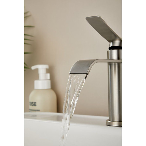 Смеситель для раковины Belz B10812-1, сатин фото 6