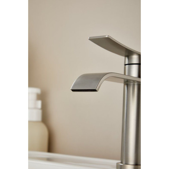 Смеситель для раковины Belz B10812-1, сатин фото 9