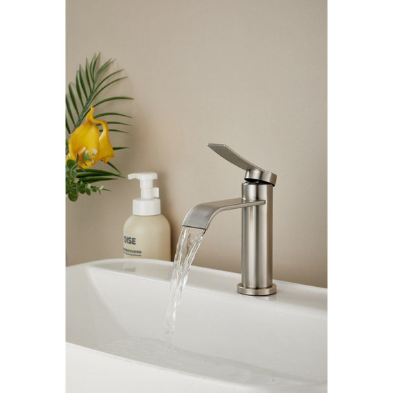 Смеситель для раковины Belz B10812-1, сатин фото 12