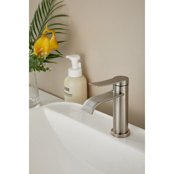 Смеситель для раковины Belz B10812-1, сатин фото 3