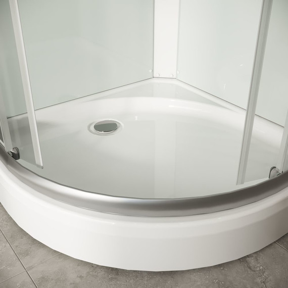 Душевая кабина Niagara Light 90x90 см L90/17, хром/прозрачное - 5 Душевая кабина Niagara Light 90x90 см L90/17, хром/прозрачное фото 5