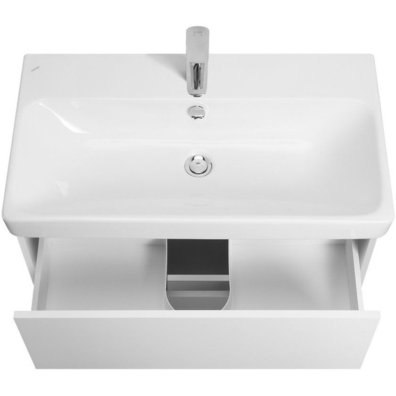 Тумба подвесная с раковиной Акватон Сканди 80 см 1A283001SD010 фото 4