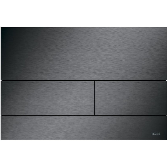 Кнопка смыва TECEsquare II 9240836, сатин/чёрный хром фото 