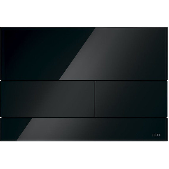 Кнопка смыва TECEsquare 9240809, чёрное стекло фото 
