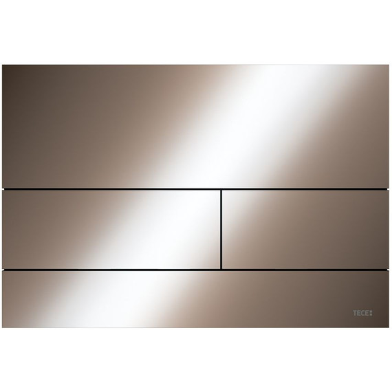 Кнопка смыва TECEsquare II 9240841, глянец/красный позолоченный фото 