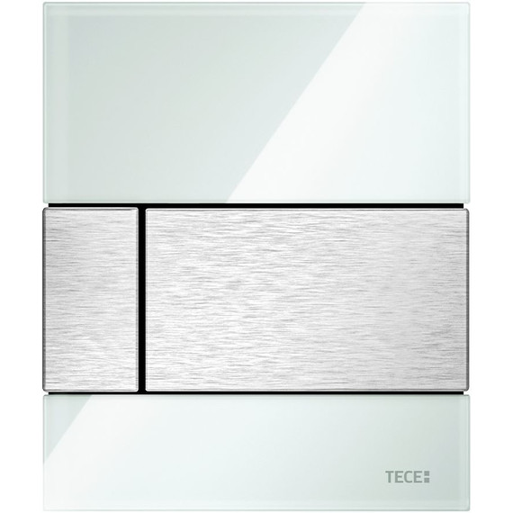 Кнопка смыва TECEsquare Urinal 9242804, зелёный/нержавеющая сталь фото 