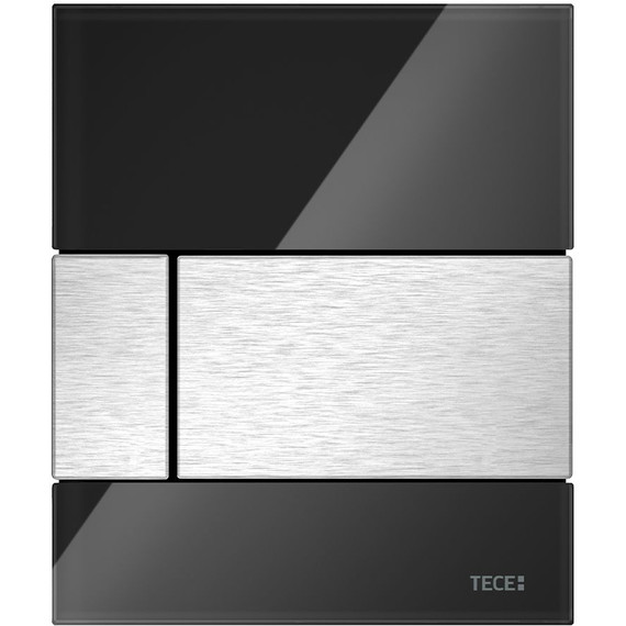 Кнопка смыва TECEsquare Urinal 9242806, чёрный/нержавеющая сталь фото 